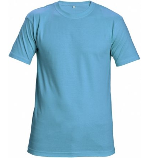 Bavlněné tričko sv. modré